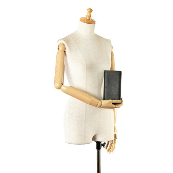 LOUIS VUITTON Black Leather Wallet - Picture 11 of 11